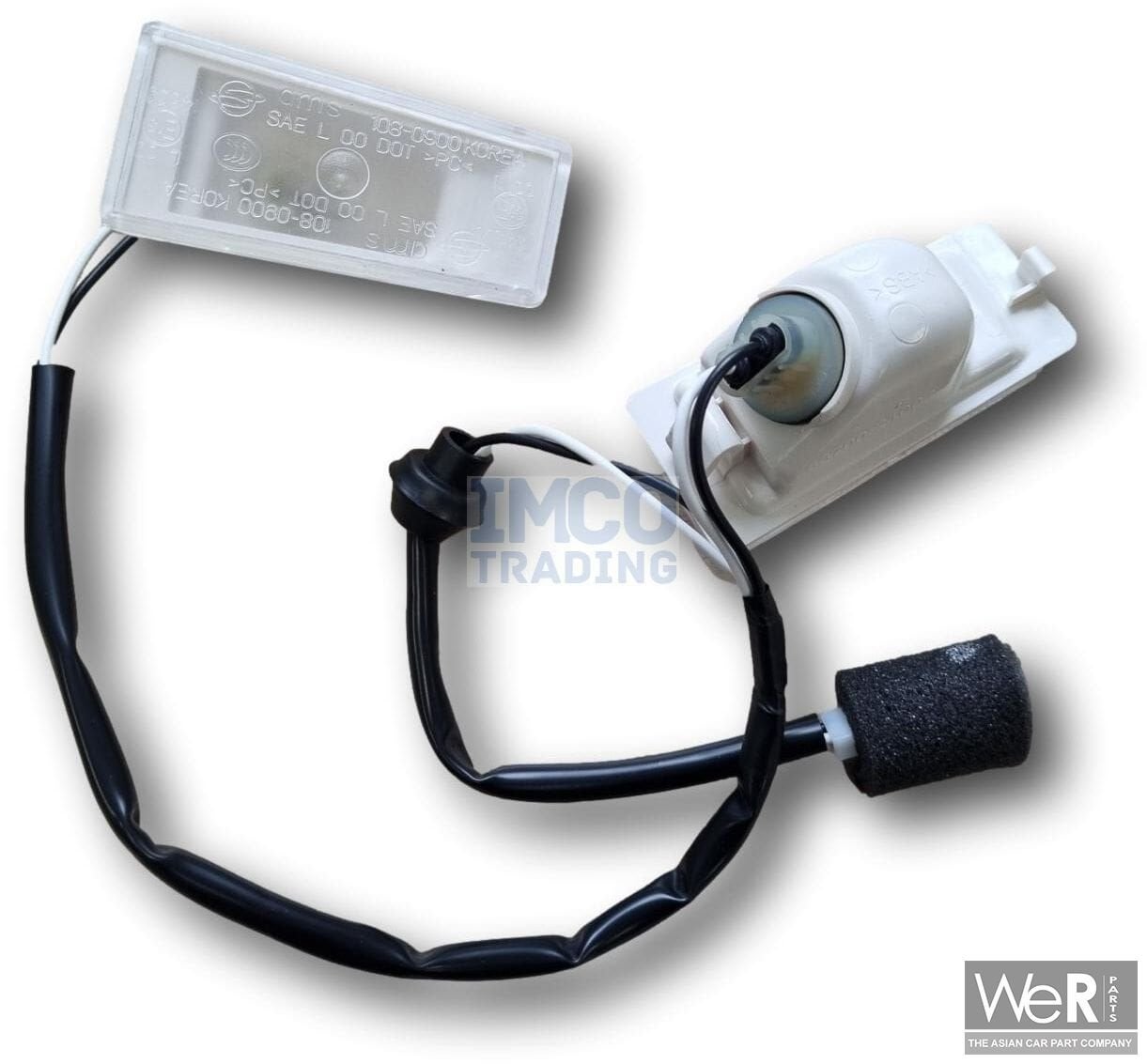 Kentekenverlichting - SsangYong Rexton 2002-2018 (8379008001, KGM Europe GmbH, Ophalen of Verzenden, Info@smotor.com, Ssangyong