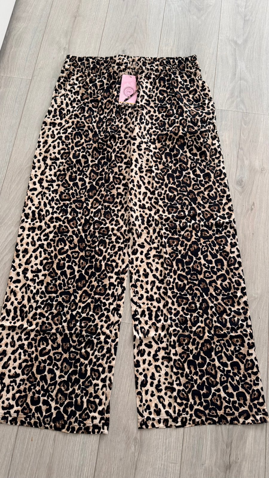 Nieuwe luipaard broek van de Patty  collectie, maat Xl, Bruin, Maat 46/48 (XL) of groter, Nieuw, Ophalen of Verzenden
