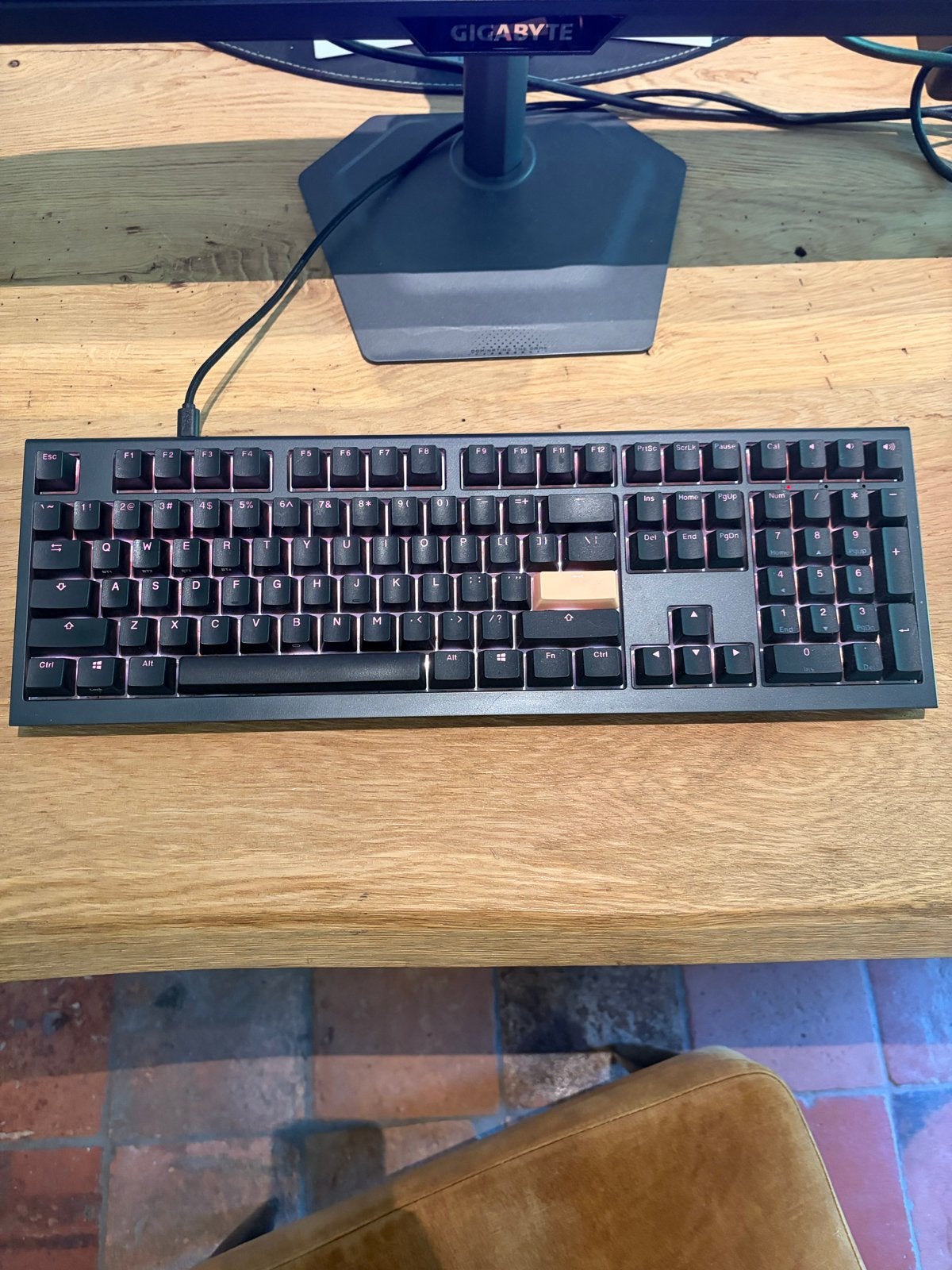 Ducky One 3 Wireless Mechanisch Gaming Toetsenbord (RGB), Gaming toetsenbord, Ophalen of Verzenden, Zo goed als nieuw, Draadloos