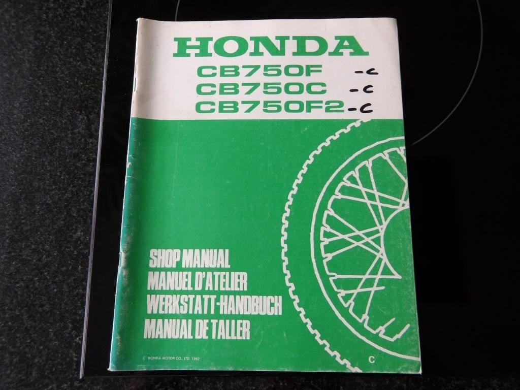 Honda werkplaatshandboek CB750F CB750C CB750F2 1982, Verzenden, Honda