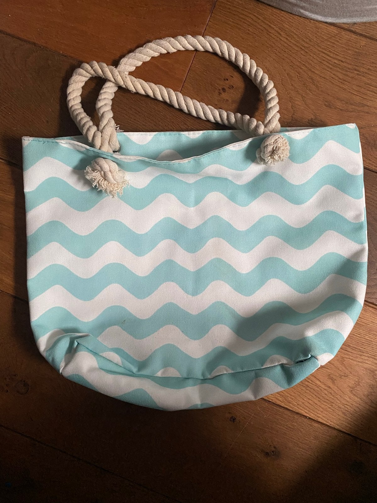 Strandtas met rits - Zo goed als nieuw, Ophalen of Verzenden, Zo goed als nieuw, Groen, Overige typen