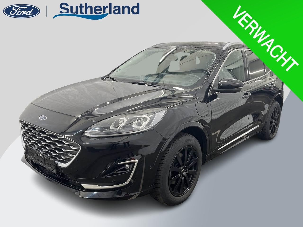 Ford Kuga 2.5 PHEV Vignale | Trekhaak Wegklapbaar | Panorama, Auto's, 14 kWh, Gebruikt, 4 cilinders, Zwart
