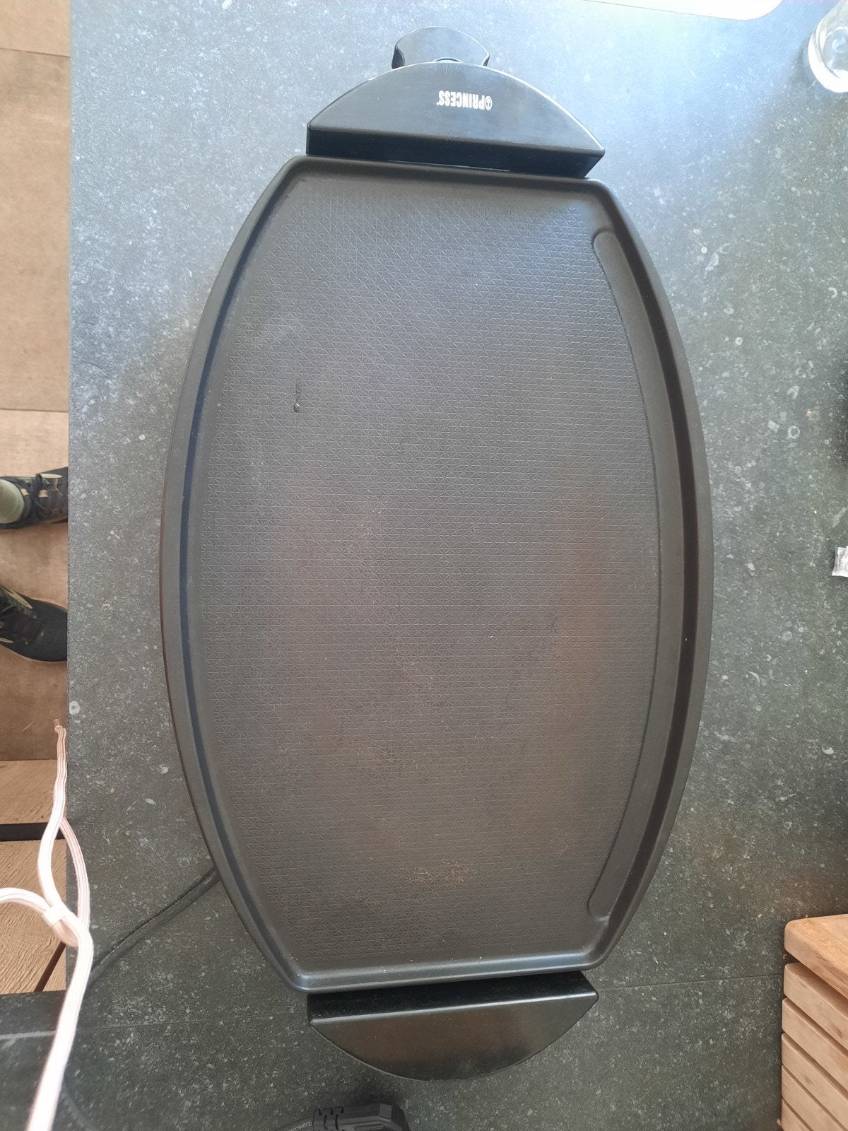 gourmet plaat, Ophalen of Verzenden, Gebruikt, 4 t/m 7 personen