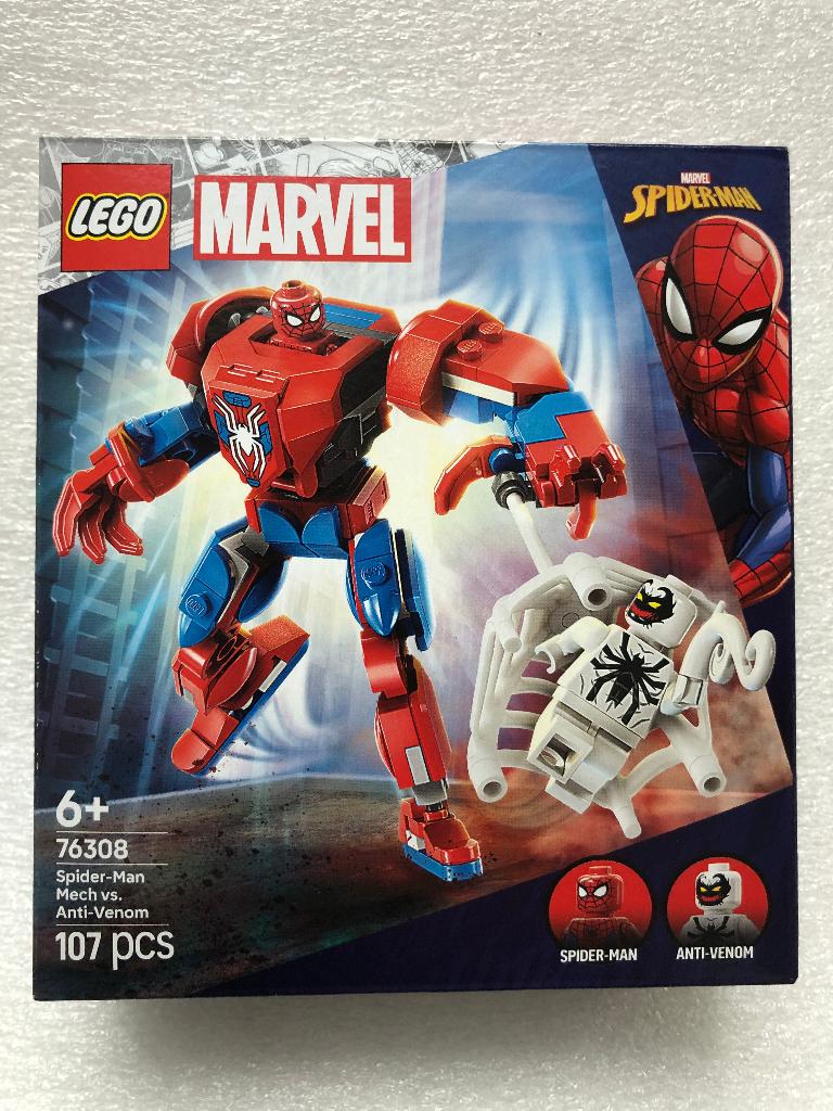 LEGO® Marvel 76308 - Spider-Man Mech vs Anti-Venom *Nieuw*, Marvel, Lego, Nieuw, Ophalen of Verzenden