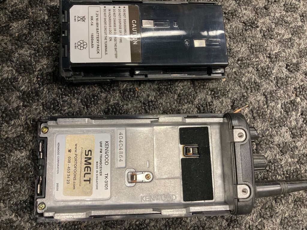 Kenwood porto TK 3101, Ophalen of Verzenden, Gebruikt, Portofoon of Walkie-talkie