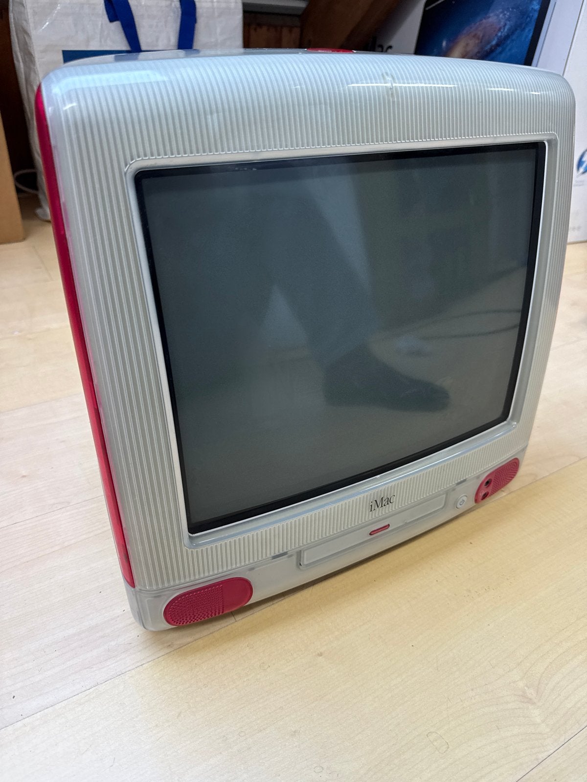 Apple iMac G3 Ruby (2000) - Vintage Computer, Ophalen, Overige merken, Gebruikt