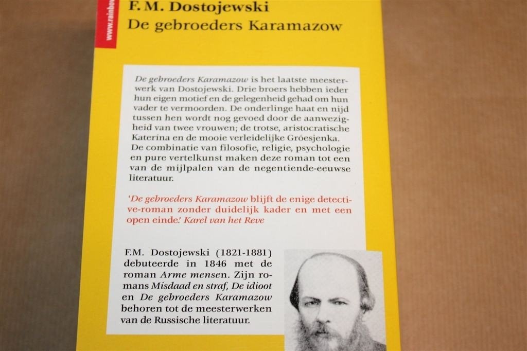 De Gebroeders Karamazow — Dostojewski Russische Bibliotheek, Ophalen of Verzenden, Gelezen
