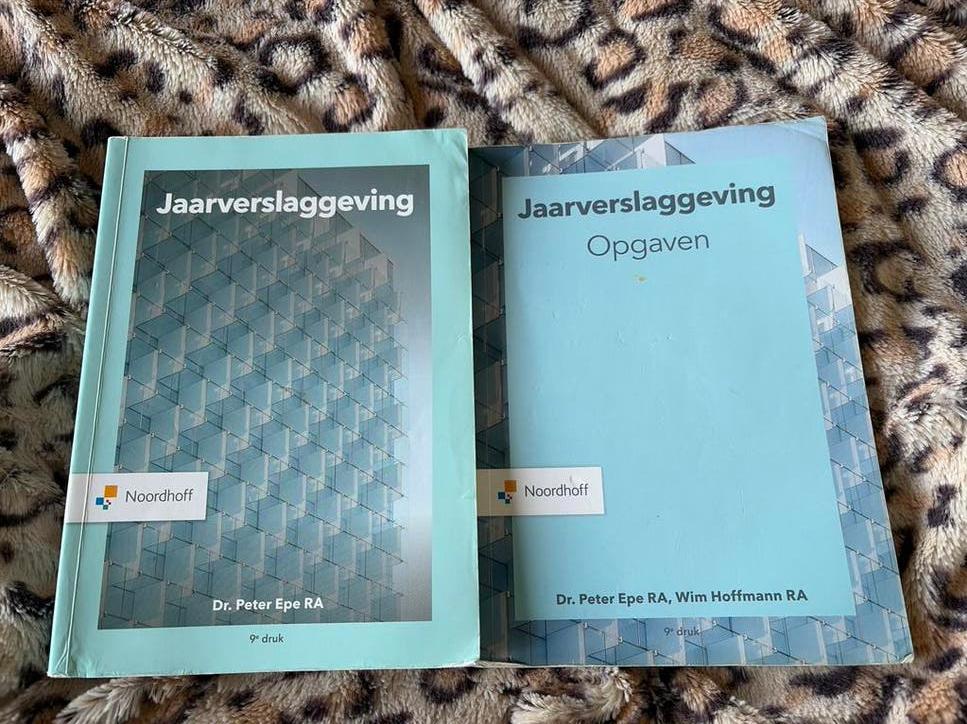 Jaarverslaggeving Boeken - Theorie en Opgaven (9e druk), Ophalen of Verzenden, Gamma, Zo goed als nieuw, HBO