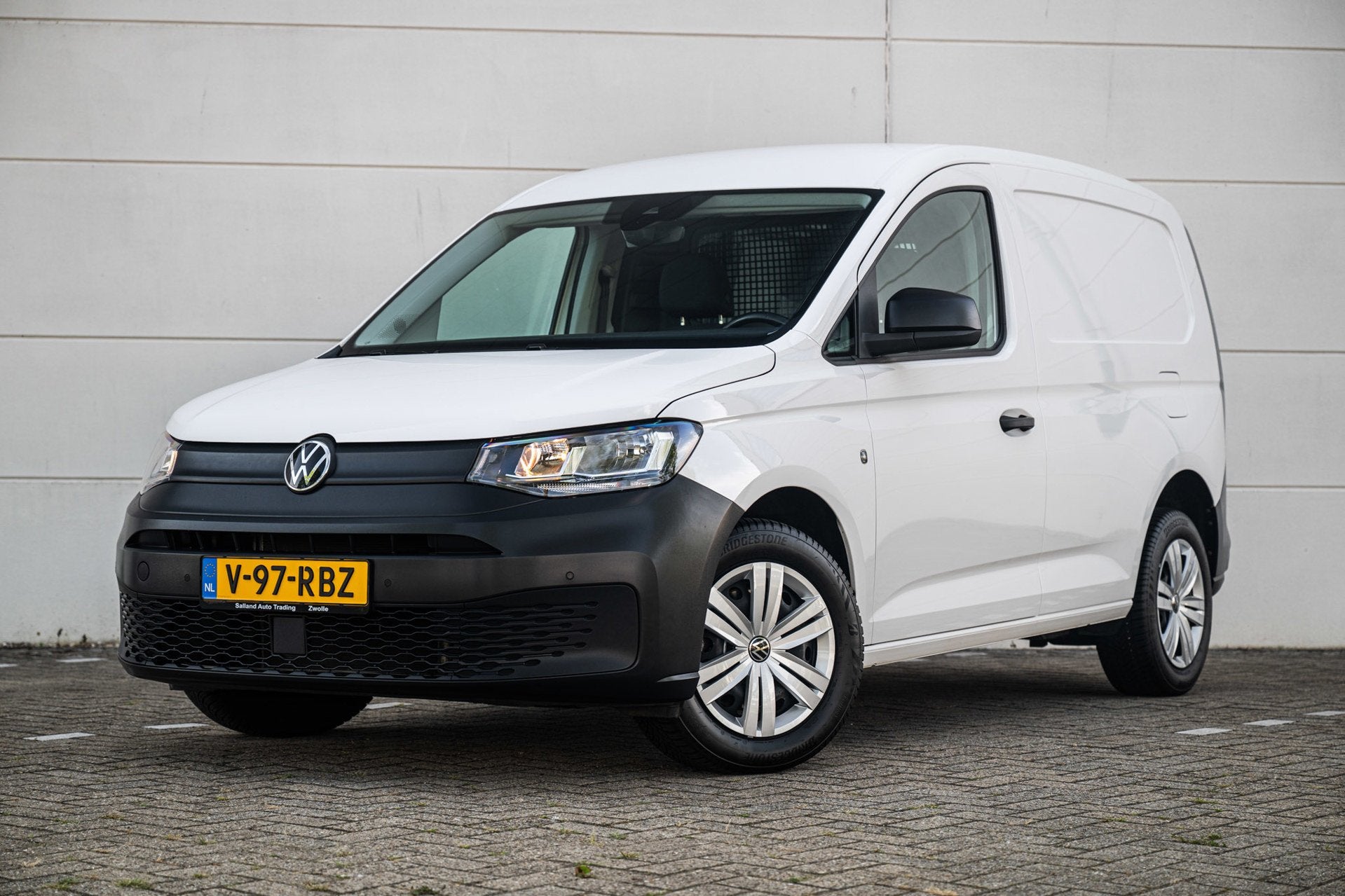 Volkswagen Caddy Cargo 1.5 TSI 114pk DSG Style |Airco|Navi|C, Stof, 4 cilinders, Volkswagen, Wit