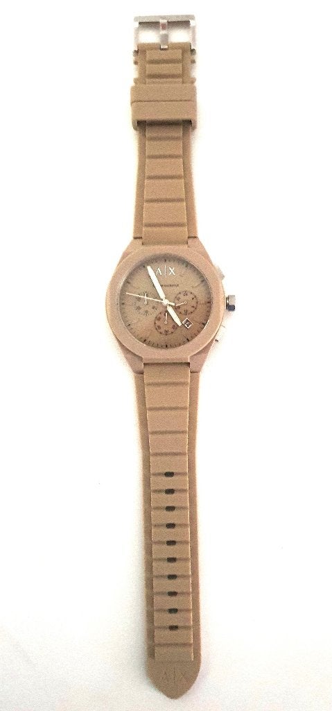 Armani Exchange Chronograaf AX4162 heren horloge nieuwstaat, Overige merken, Kunststof, Polshorloge, Kunststof