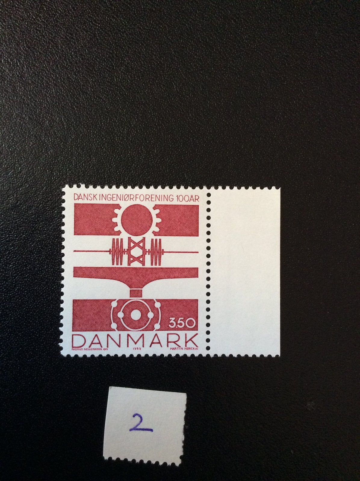 Denemarken postzegel 1992 pfr Mi 1022, Ophalen of Verzenden, Denemarken, Postfris
