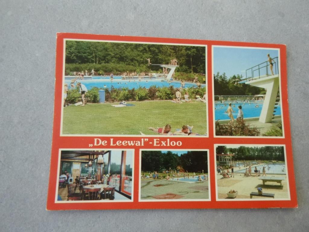 Exloo, de Leewal zwembad 1985, Verzenden, 1980 tot heden, Gelopen, Noord-Brabant