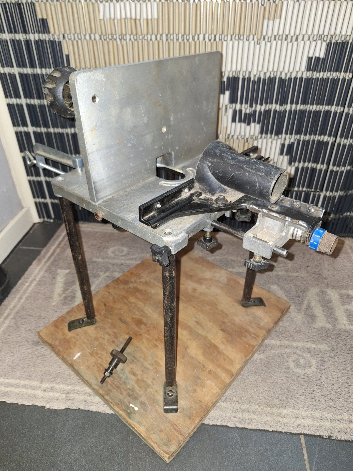 Elu bovenfrees tafel. Freestafel voor bovenfrees Elu, Dewalt, Doe-het-zelf en Verbouw, Ophalen of Verzenden, Elektrisch, Bovenfrees
