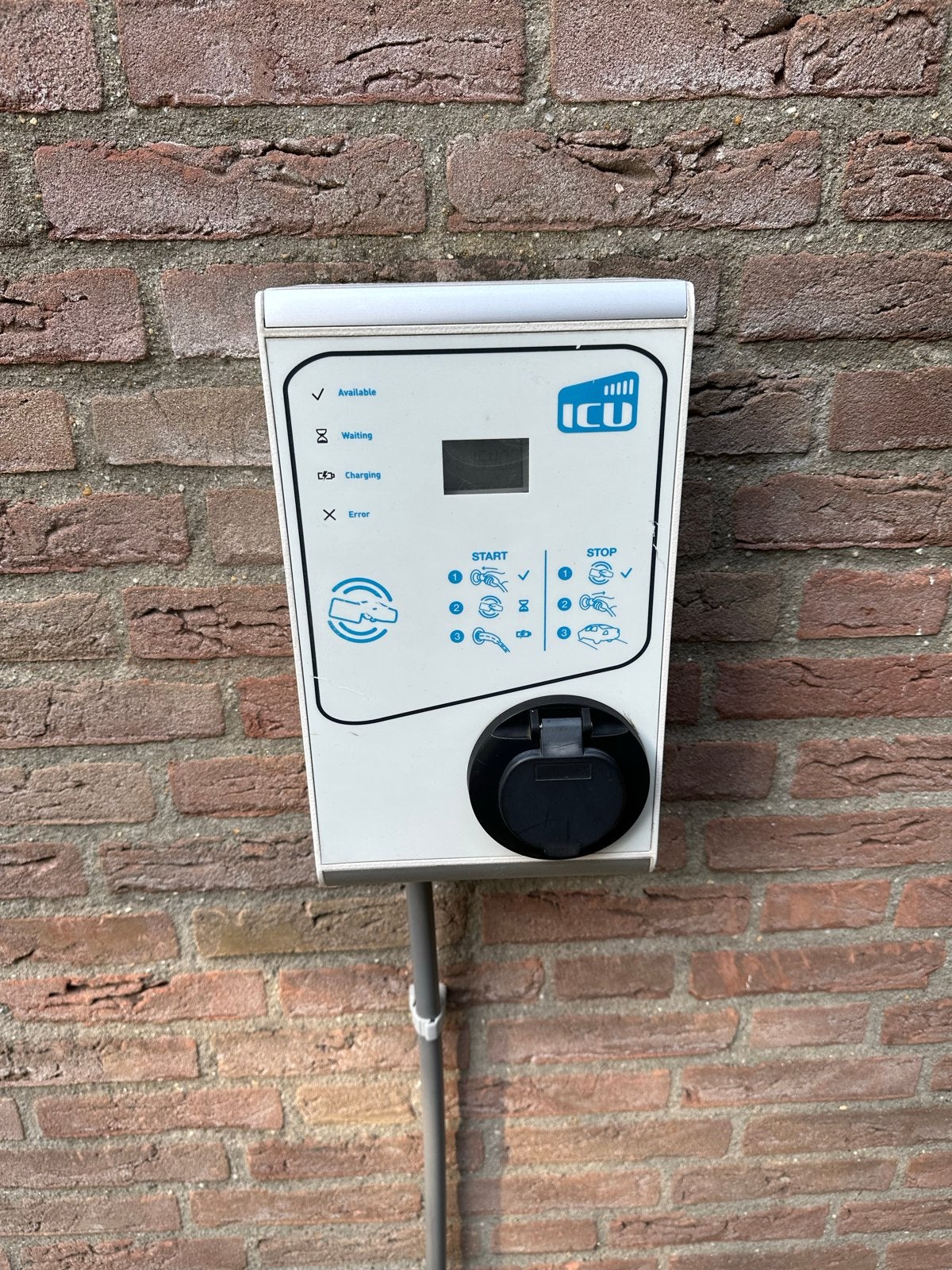 ICU Laadpaal voor Elektrische Voertuigen 3 fases, Ophalen, Gebruikt, Laadpaal