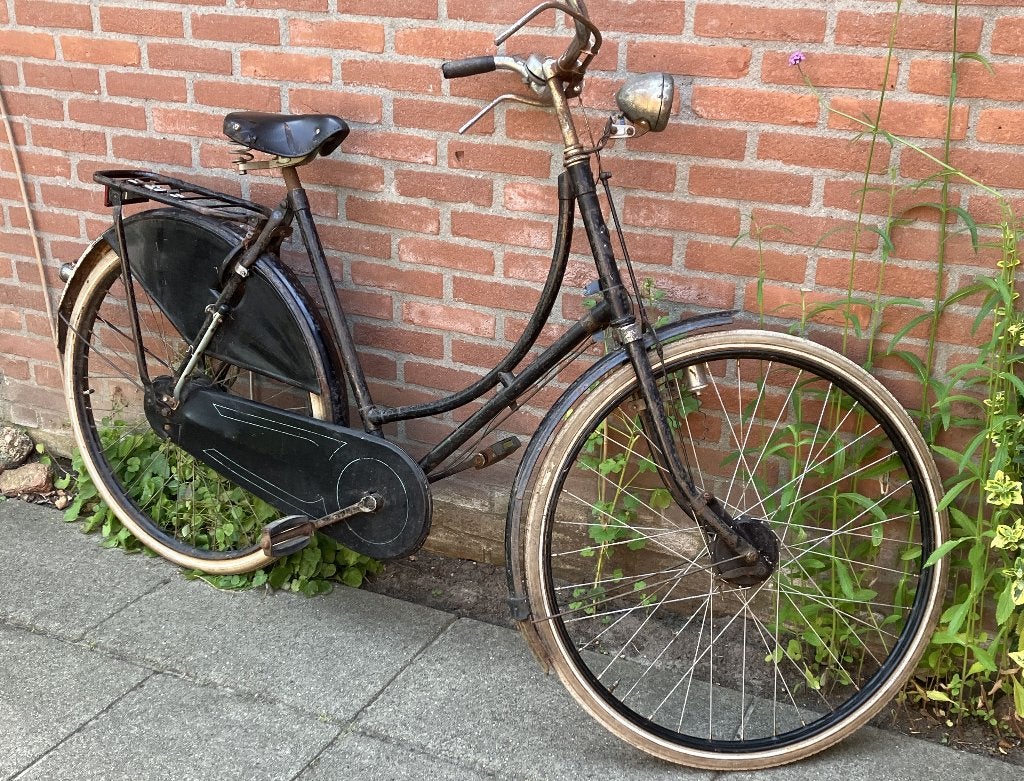 Antieke Simplex damesfiets, Fietsen en Brommers, Ophalen, Gebruikt, Trommelrem, Overige merken