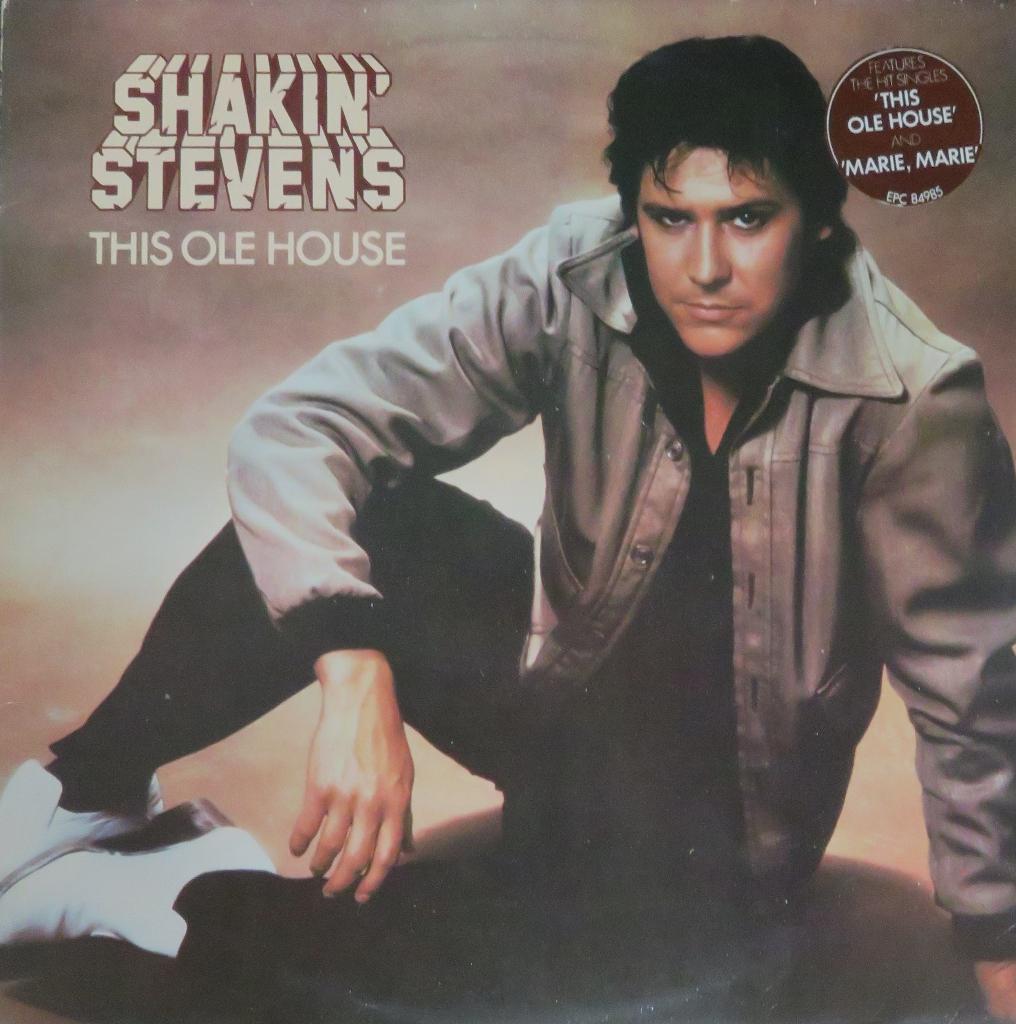 Shakin' Stevens - THIS OLE HOUSE @1980, Cd's en Dvd's, Vinyl | Rock, Inclusief binnenhoes, Ophalen of Verzenden, Zo goed als nieuw