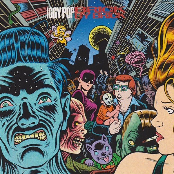 Iggy Pop - Brick by Brick CD (Rock, 1990), Ophalen of Verzenden, Zo goed als nieuw, Rock, Album