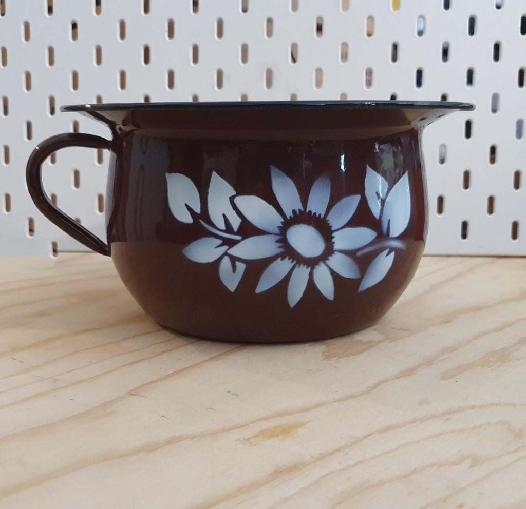 Retro vintage potje, Verzamelen, Verzenden, Huis en Inrichting