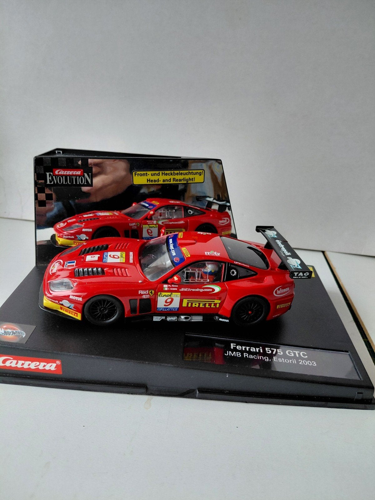 carrera Ferrari 575 GTC slotcar 1:32, Ophalen of Verzenden, Elektrisch, Overige merken