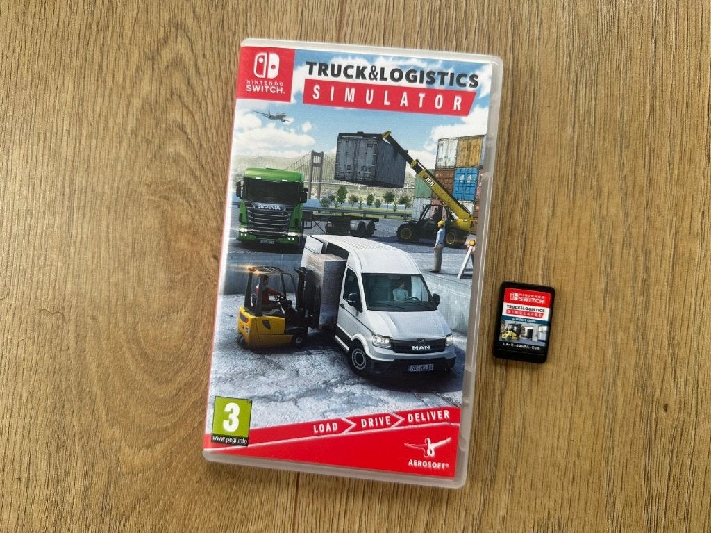 Truck & Logistics Simulator Nintendo Switch Nette Staat!!!, 1 speler, Ophalen of Verzenden, Zo goed als nieuw, Vanaf 3 jaar