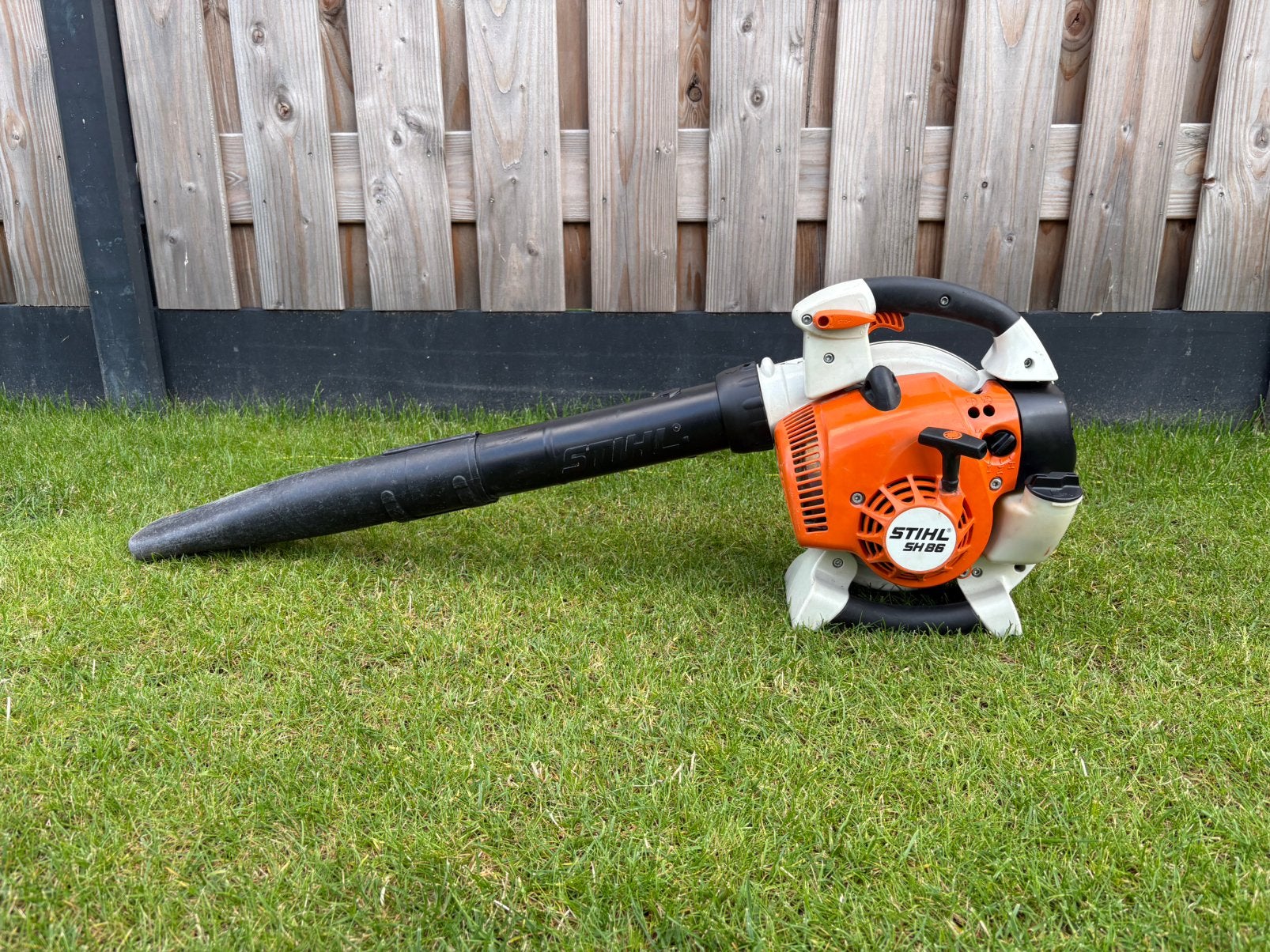Stihl sh/bg 86 bladblazer, Ophalen of Verzenden, Zo goed als nieuw, Benzine