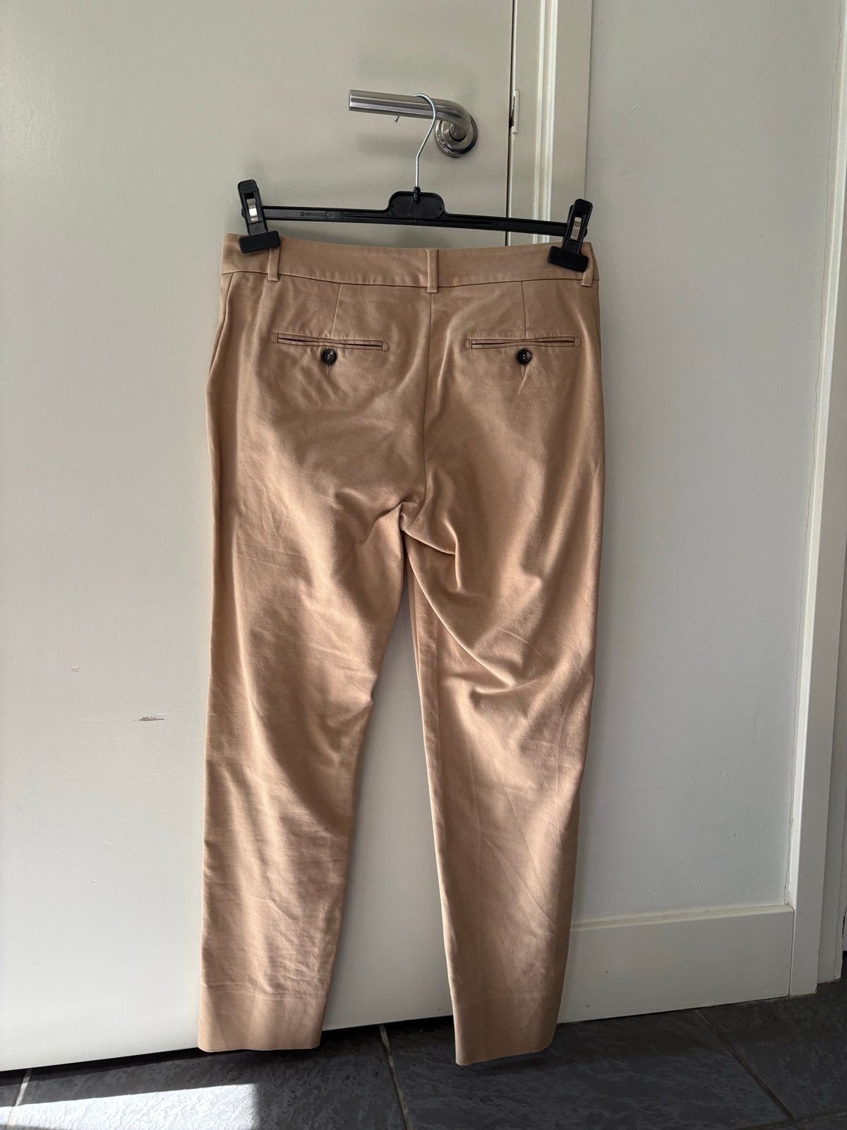 Peserico Handmade Tailored Pants - Beige, Maat 38/40 (M), Beige, Ophalen of Verzenden, Zo goed als nieuw