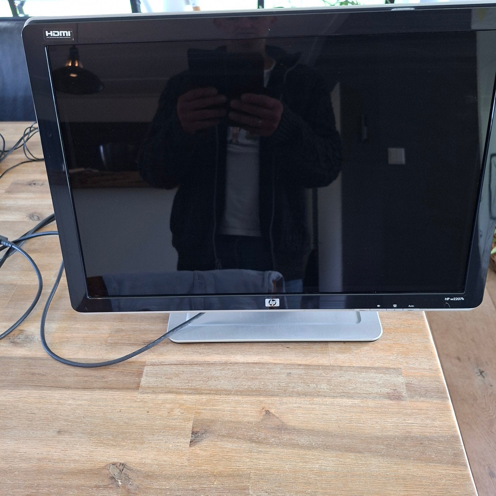 HP Pavilion scherm HP W2207 H, Computers en Software, Ophalen, 60 Hz of minder, Gebruikt, HDMI