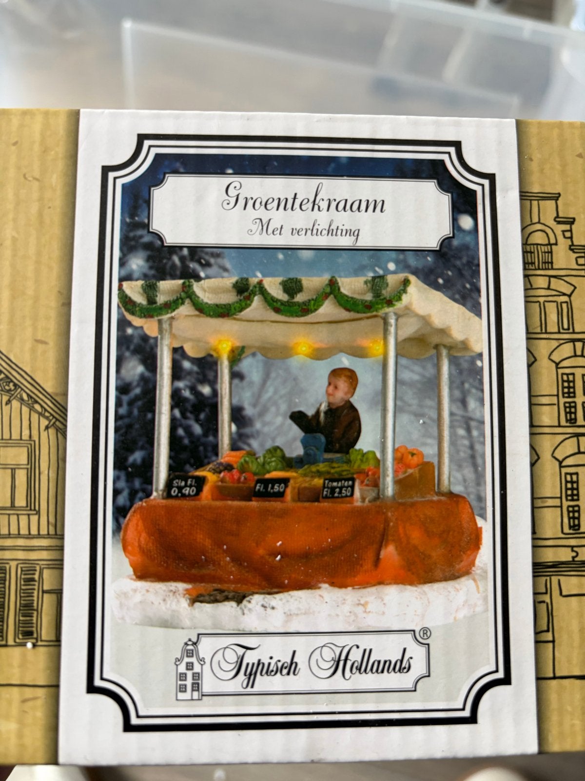 Typisch Holland groentekraam, Diversen, Ophalen of Verzenden, Gebruikt
