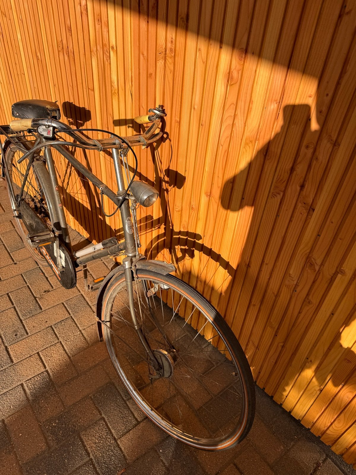 Oude Gazelle fiets (53 jaar) - Restauratieproject, Ophalen, Gebruikt, Trommelrem, Gazelle