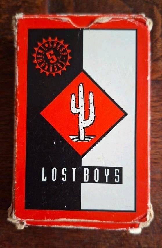 Lost Boys Schaaktoernooi Speelkaarten 1997, Hobby en Vrije tijd, Gezelschapsspellen | Kaartspellen, Gebruikt, Een of twee spelers