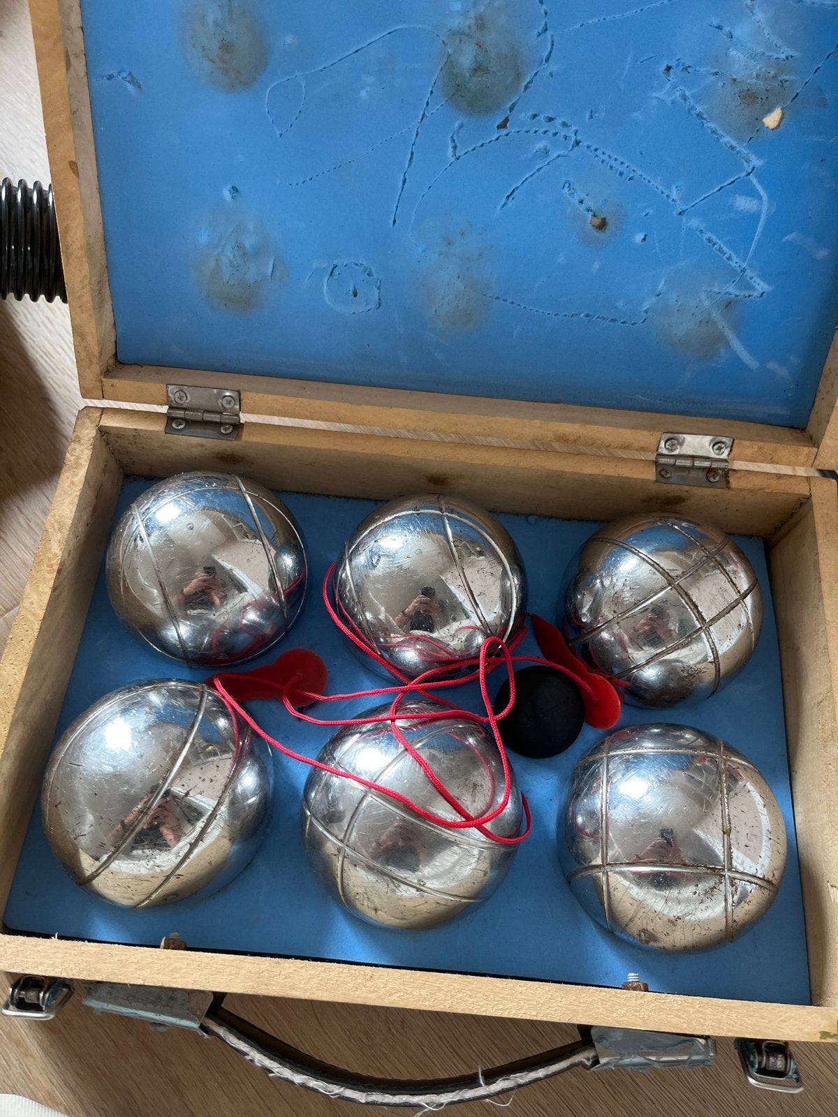 Jeu de Boules set - Zware ballen (mist balletje), Ophalen, Gebruikt