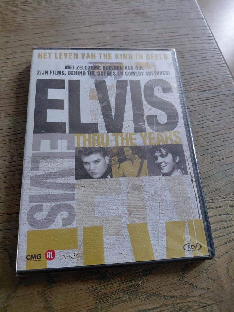 Elvis Tru / Through the Years dvd. NIEUW IN SEAL., Alle leeftijden, Ophalen of Verzenden, Nieuw in verpakking, Documentaire