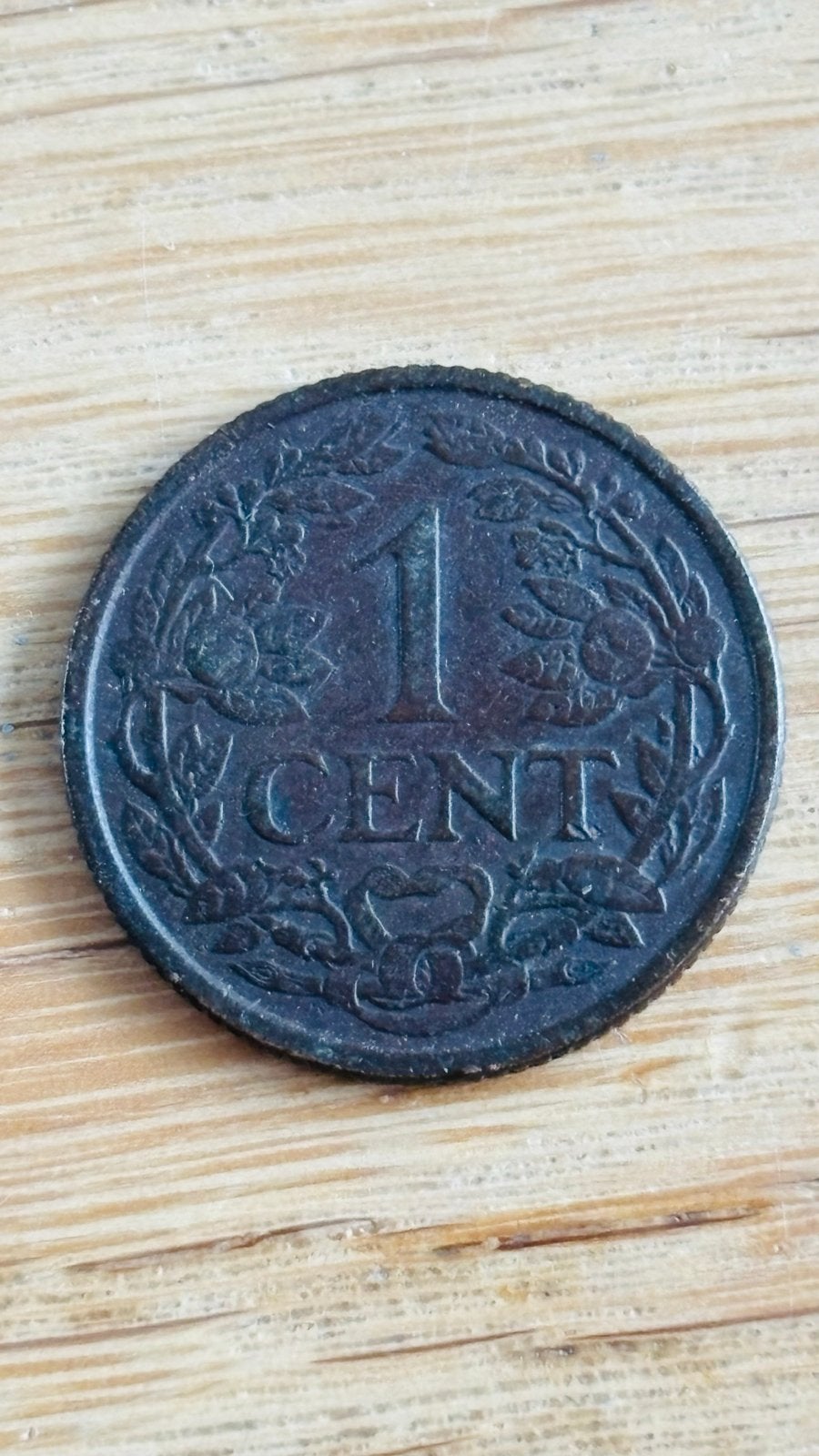 Nederlandse 1 Cent Munt - 1941, Ophalen of Verzenden, Koningin Wilhelmina, 1 cent, Losse munt