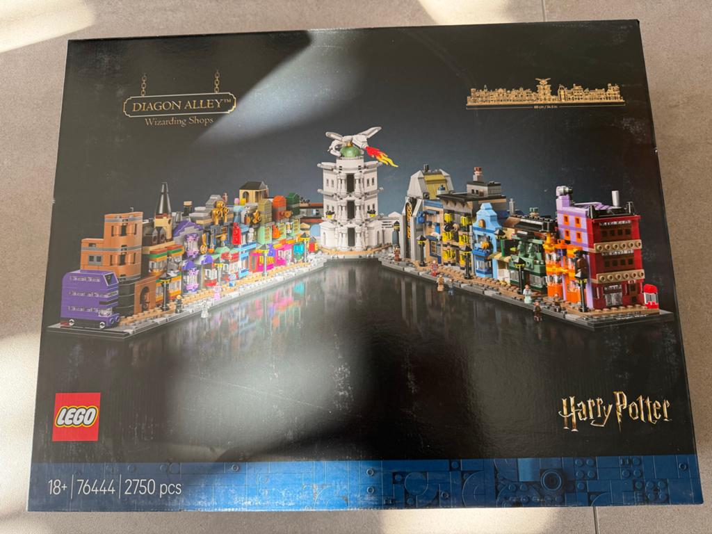 Lego Harry Potter De Wegisweg Tovenaarswinkels (76444), Lego, Ophalen of Verzenden, Inclusief doos, Complete set