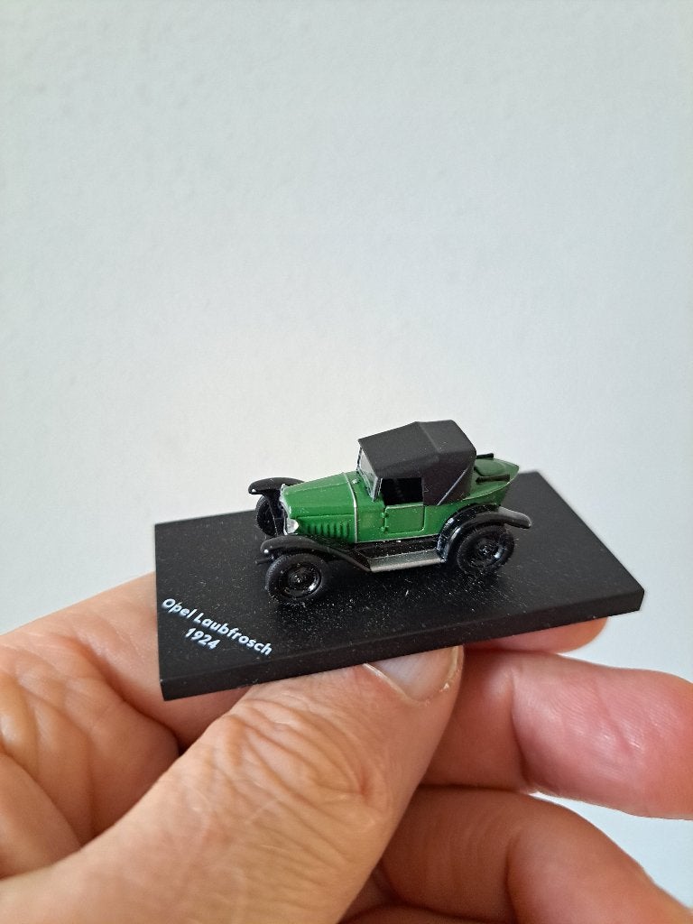 Opel 4/12 PS Laubfrosch 1924 Atlas IXO H0 Metaal Modelauto, Ophalen of Verzenden, Nieuw, Auto, Overige merken
