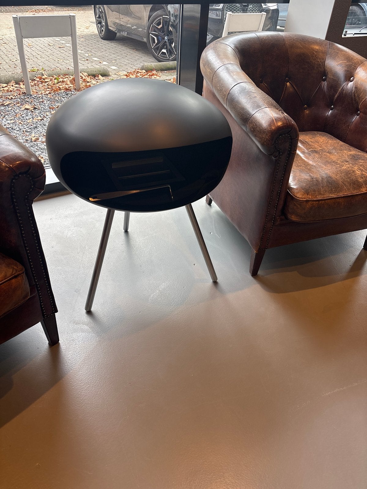 Moderne vrijstaande cocoonfires bio-ethanol haard zgan, Ophalen, Zo goed als nieuw, Vrijstaande haard, Overige soorten