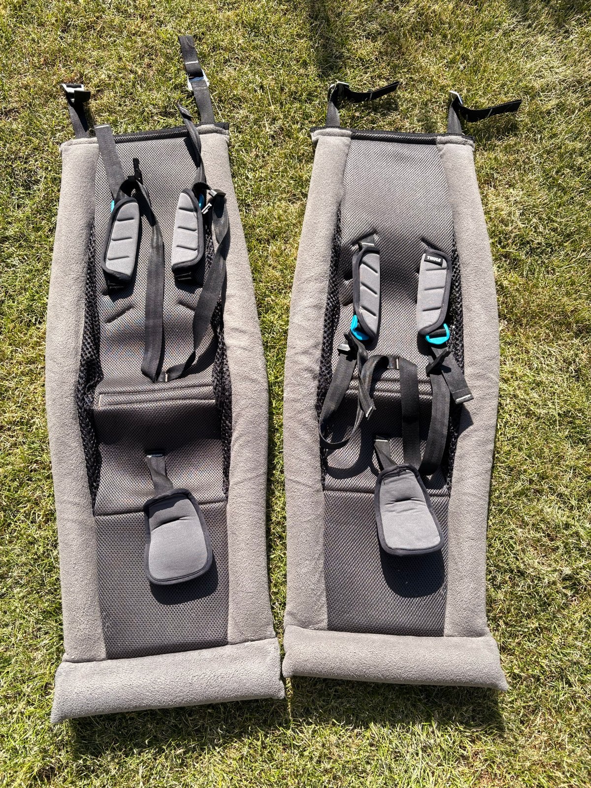 2x Thule Chariot Cross Babyhangmat / Baby Supporter, Gebruikt, Overige methoden, Ophalen of Verzenden, 0 t/m 10 kg