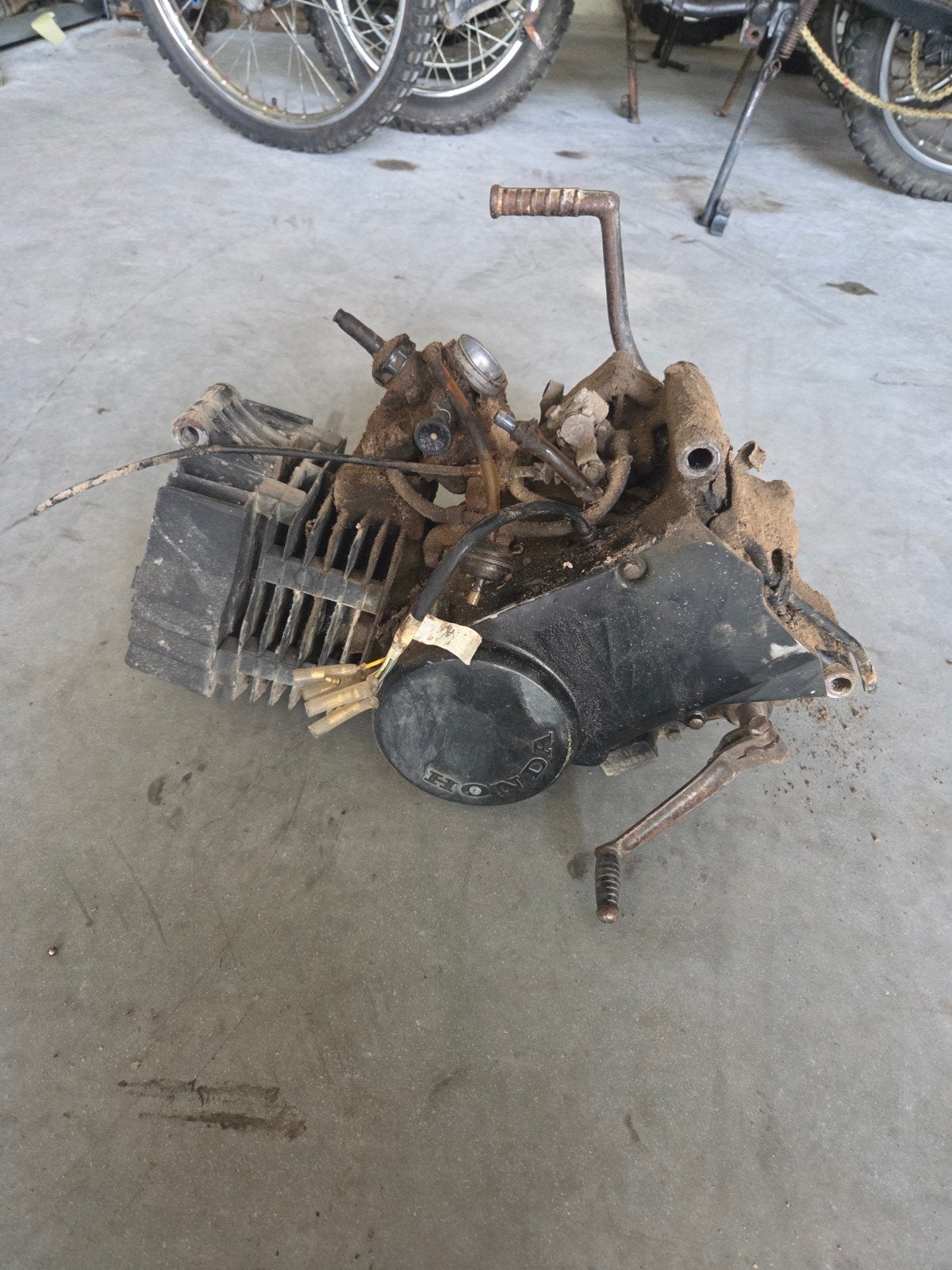 Orgineel 80cc blok Honda mb8 mt8 5bak, Ophalen of Verzenden, Zo goed als nieuw, Blok, Honda mt mtx mb mtx mb mbx nsr ns1
