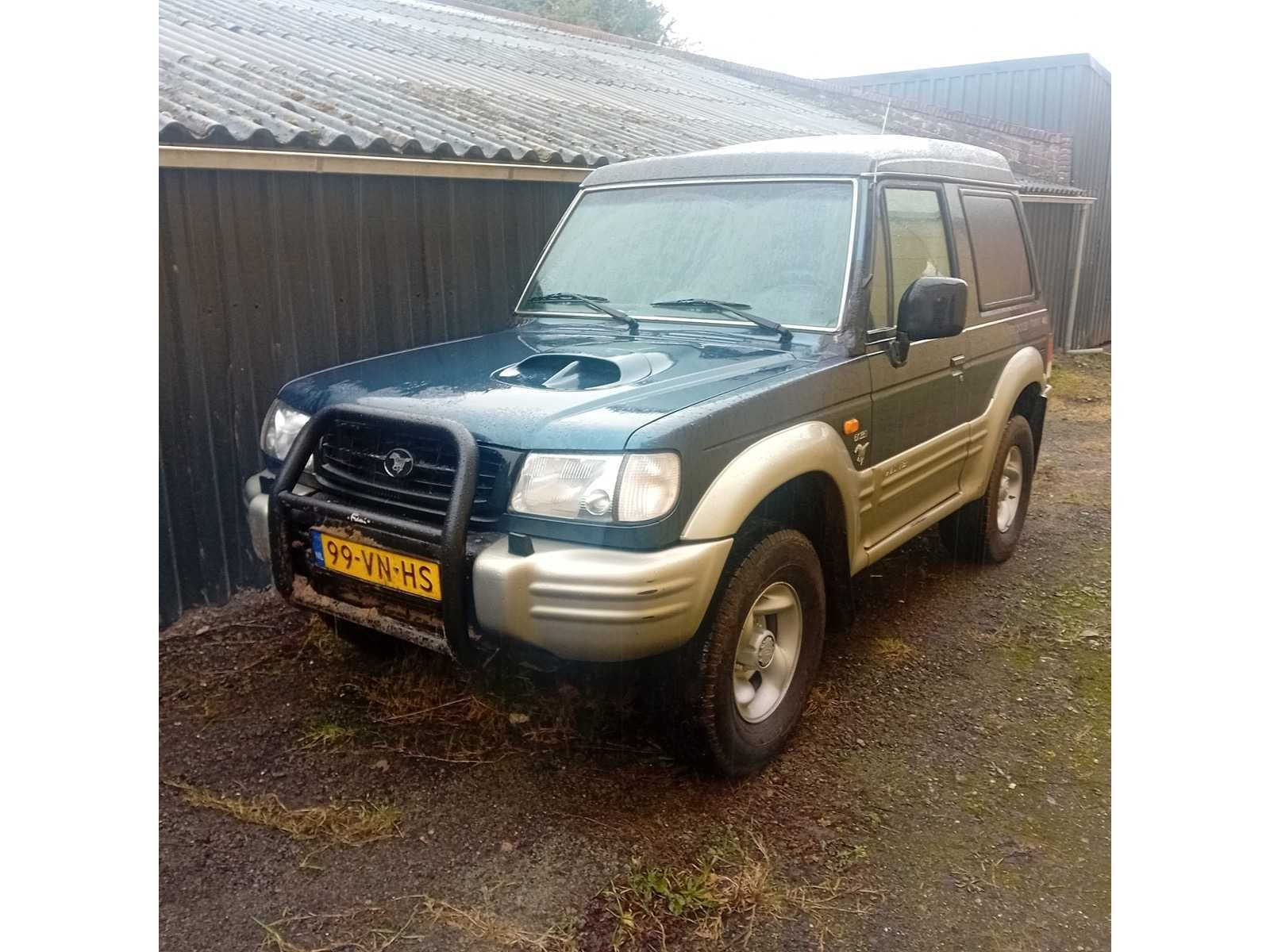 Galloper - 2000 - TC - 2.5 TCI High Roof - Galloper 4x4 apk, Auto's, 1748 kg, Gebruikt, Origineel Nederlands, Bedrijf