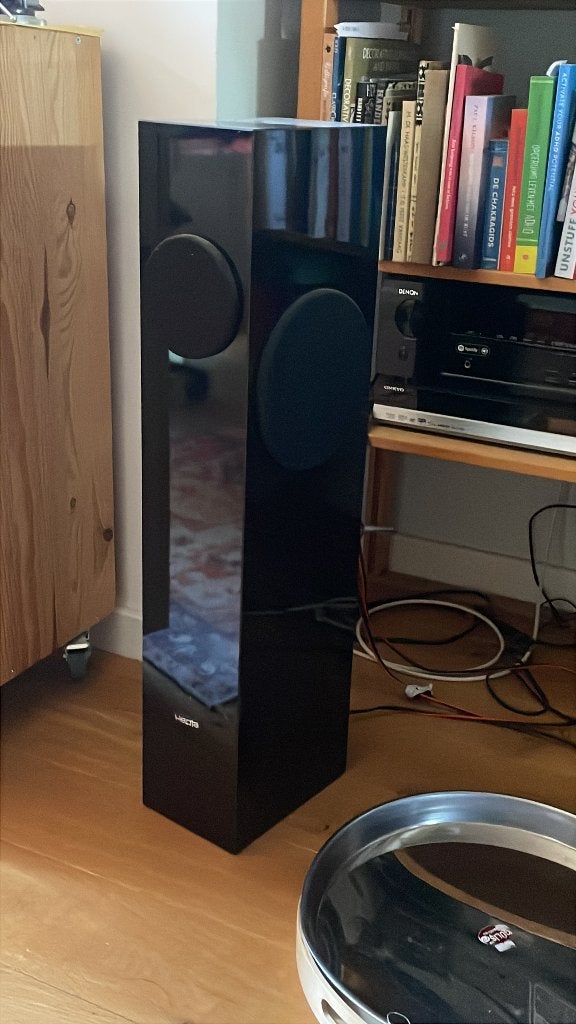 Hepta spring, Audio, Tv en Foto, Vloerstaande luidspreker, Gebruikt, 60 tot 120 watt, Ophalen