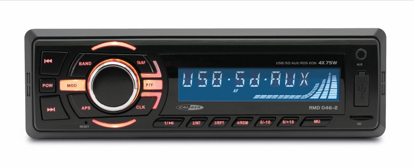 Caliber RMD046BT-2 Bluetooth Autoradio met USB/SD/AUX/RDS, Ophalen of Verzenden, Zo goed als nieuw