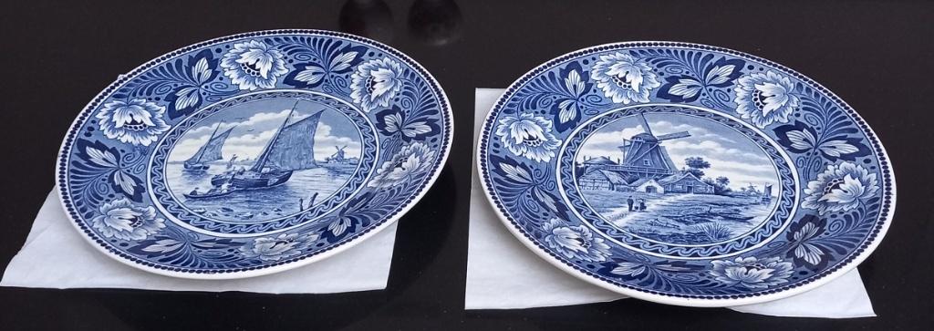 societe ceramique holandia 2 wandborden, Ophalen of Verzenden, Zo goed als nieuw, Bord(en), Overige stijlen