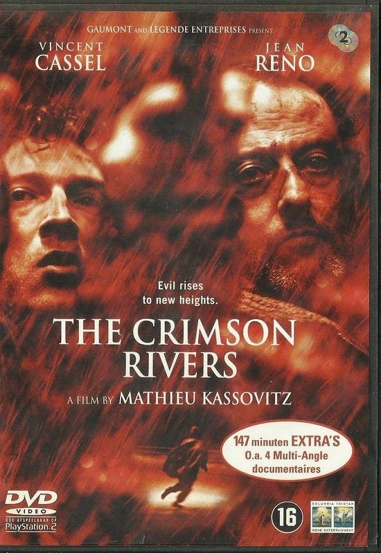 The Crimson Rivers 2XDVD, Vanaf 16 jaar, Verzenden, Zo goed als nieuw, Actie