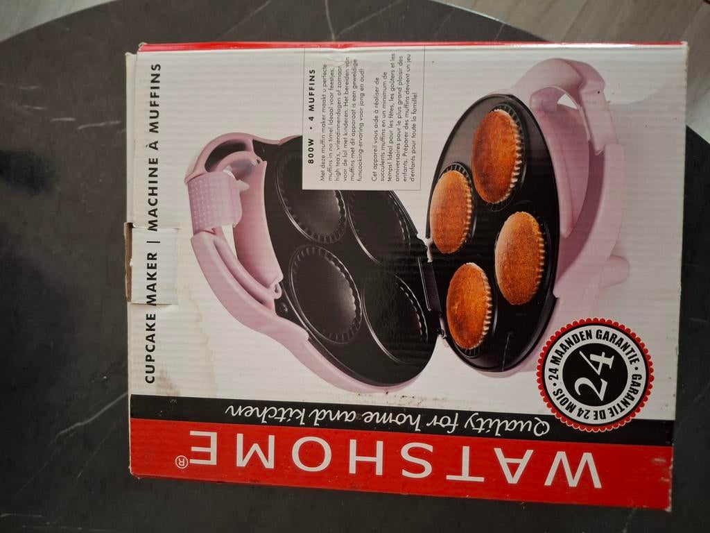 Splinternieuwe Cupcake Maker - Roze WatsHome, Ophalen of Verzenden, Nieuw