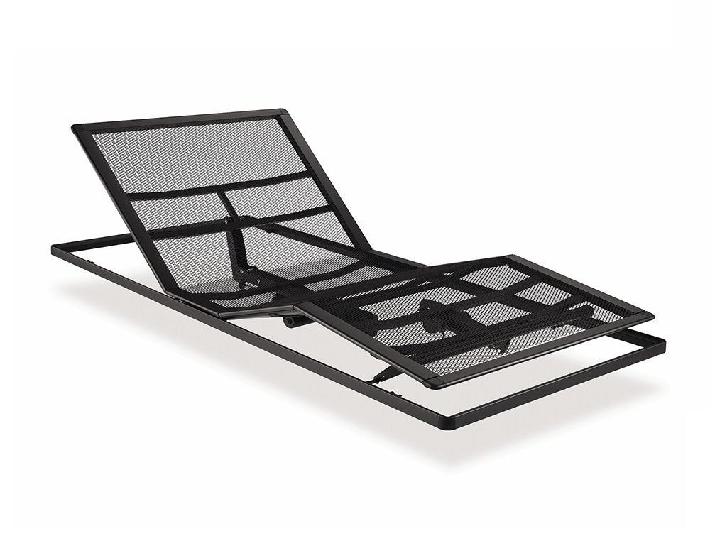 Auping Smart Base spiraal met 2 Motoren maat 90x190 bj. 2021, Ophalen, Verstelbaar, 90 cm, Eenpersoons