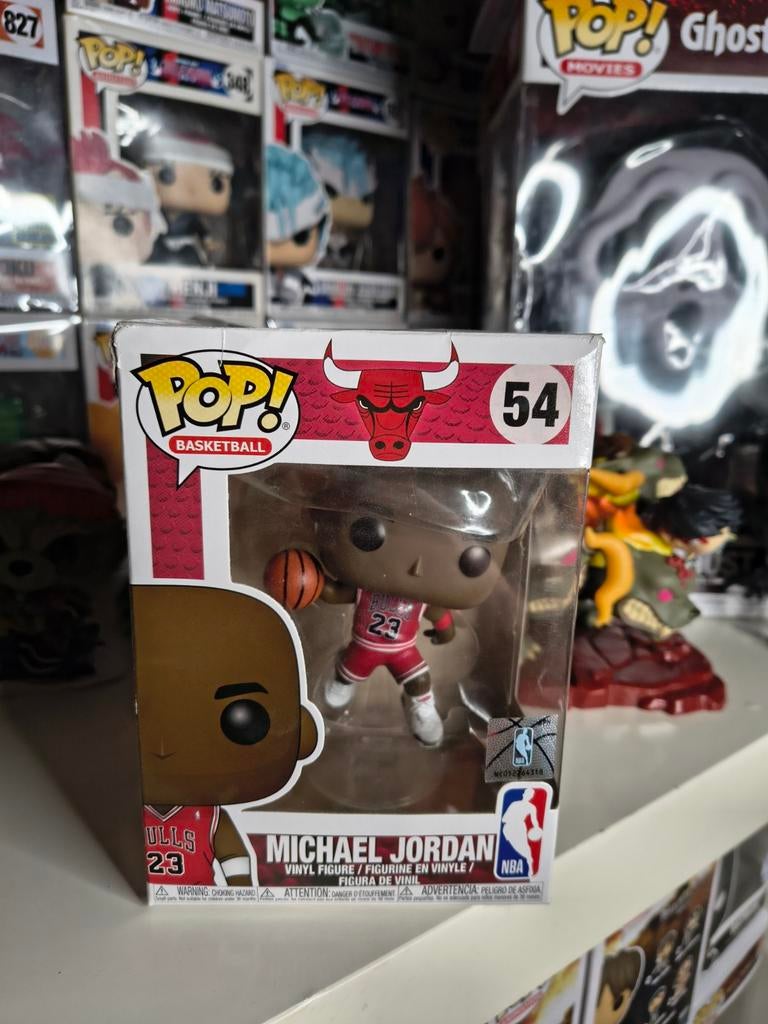Funko Pop! Michael Jordan #54 Chicago Bulls NBA, Ophalen of Verzenden, Zo goed als nieuw