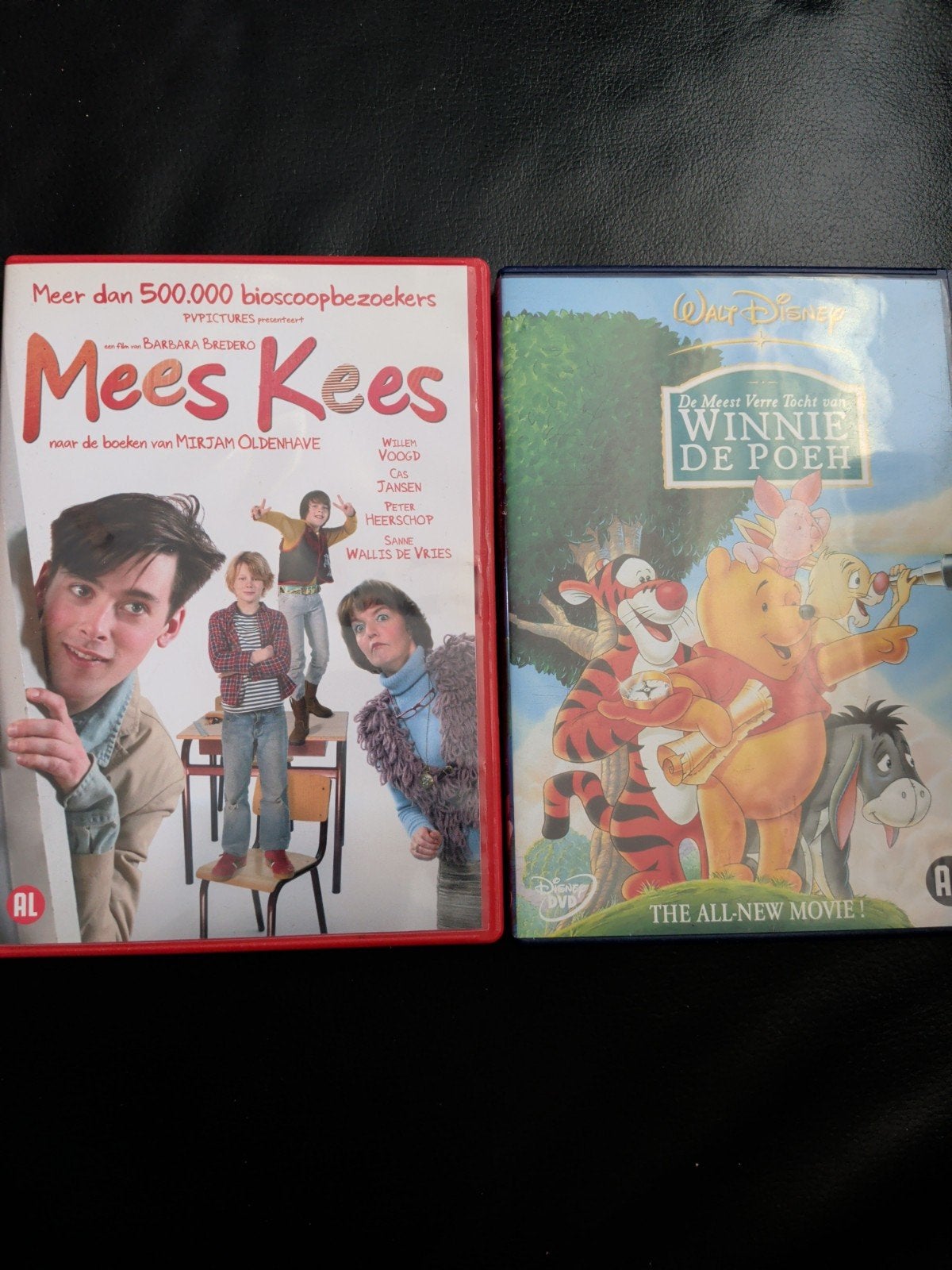 Dvd's Mees Kees & winnie the pooh!, Alle leeftijden, Ophalen, Zo goed als nieuw