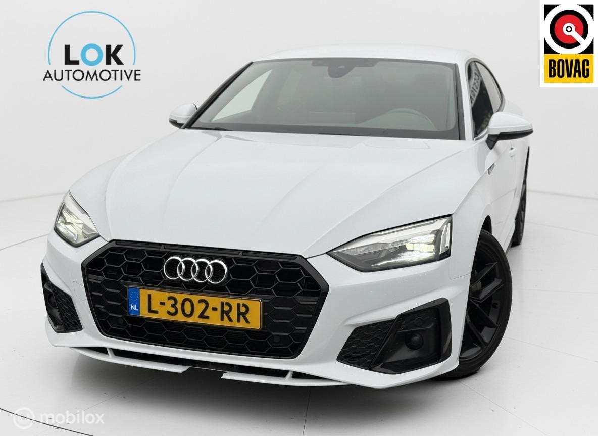 Audi A5 Sportback 40 TDI S Line ACC|VIRTUAL|FACELIFT, Auto's, Audi, Gebruikt, Wit, Diesel, 1700 kg