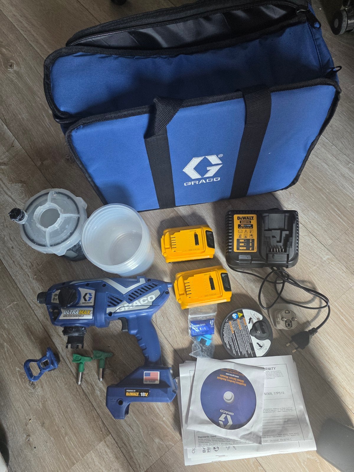 Graco Ultramax #Airless, Ophalen of Verzenden, Zo goed als nieuw, Verfspuit of Verfpomp