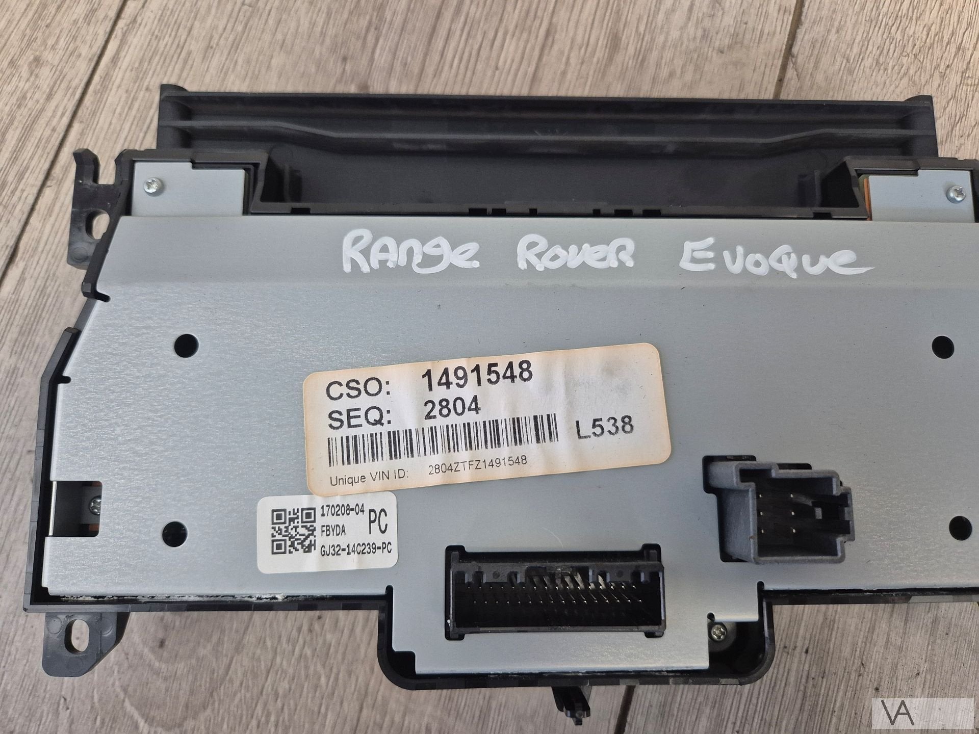 Climate control bediening  Range Rover Evoque GJ3214C239PC, Auto-onderdelen, -, -, Ophalen of Verzenden, -